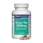 Green Tea Extract 3000mg | 180 Capsules Total | UK Made