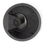 Elac - Debut IC-DT61-W Custom in-Ceiling Home Theater Speaker (Ea) Black