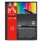 Caran d'Ache Museum Aquarell Professional Colour Pencils 12 Shades