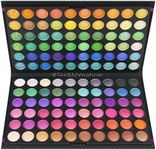 SHANY Highly Pigmented Eye Makeup Palette, 120 Matte Shimmer Metallic Eyeshadow Pallet with Long Lasting and Blendable Natural Colors - Classic Neon