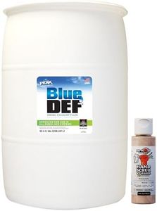 BlueDEF DEF001 Diesel Exhaust Fluid 55 Gallon Drum Bundle with DU-Most Walnut Hand Scrub Travel Size, 4 oz