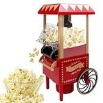 Frafuo Hot Air Popcorn Machine-Retr