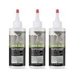 Magic Crack Filler for Concrete, Asphalt Crack Filler For Filling In Cracks Asphalt Driveways And Roads, Installs Easily Dry Granular No Mess And DIY (3pcs, 150ml)