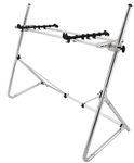 Sequenz - STD-M-SV 73/76 Note Standard Keyboard Stand - Medium - Silver