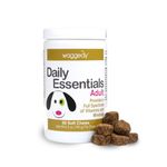 waggedy Daily Essentials Adult Soft Chews �— Dog Multivitamin & Immune System Supporter — Dog Nutritional Supplement — Small/Large Dog Supplements & Vitamins (60 Chews)