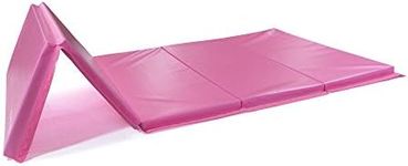 PINK Folding Gym Mat, Gymnastics Tu