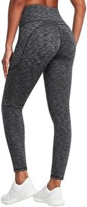 IUGA Fleece Lined Leggings with Pockets for Women Thermal Leggings for Women High Waisted Yoga Pants Winter Workout Leggings