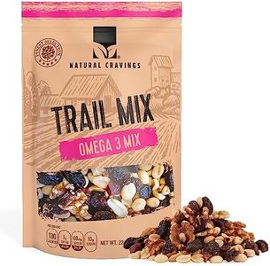 Natural Cravings Trail Mix Snack Dried Fruit Mix & Nuts Mix with Chocolate Chips, Peanuts, Cranberries, Raisins, Walnuts, Tropical Fruits