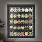 Military Challenge Coin Display Cas
