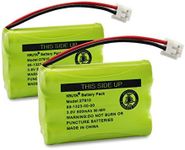 Kruta 27910 Cordless Telephone Battery Compatible with AT&T 89-1323-00-0 Motorola SD-7501 RadioShack 23-959 23-894 Ni-MH 3.6V(Pack 2)