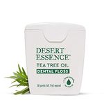 Desert Essence Tea Tree Oil Floss, 50 yds, 6 Pack