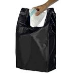 100-Pack Adult Nappy Bags | 8x13x18" | 10% Thicker for Superior Strength | Odour-Free Disposal Sacks with Easy-Tie Handles | Perfect for Nappy Bins