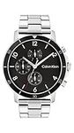 Calvin Klein Analogue Multifunction Quartz Watch for Men with Silver Stainless Steel Bracelet - 25200067