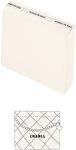 KINGS IN BAG 22 Bag Shaper Insert, Luxury Bag Shaper Pillow Compatible with Chanel 22 Bag Large, Soft Silk Surface with Memory Foam Inner without Overfull (Craie, 22Bag Large)