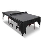 Ping pong table cover outdoor waterproof, Table Tennis Covers,Heavy Duty and All Weather Protection Ping Pong Accessories,Indoor & Outdoor Table Tennis Cover in Black