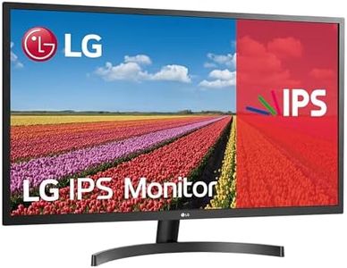 LG ‎32MN500M-B - Monitor 31.5 pulgadas FullHD, Panel IPS LED: 1920x1080, 16:9, 5ms, 75Hz, Tecnología AMD FreeSync, Conectividad Universal, Inclinación Ajustable, Color Negro