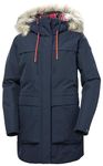 Helly Hansen Women's W Coastal Parka Coat, 597 Navy, M