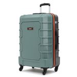 uppercase Arbor 74cm (Large)| Check-in Trolley Bag| Sustainable Hardsided Luggage| Secure Combination Lock| Scratch Resistant| Mesh ConviPack| Suitcase for Men & Women| 2000 Days Warranty(Green)