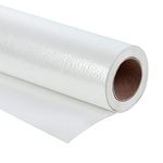 WRAPAHOLIC Wrapping Paper Roll - Elegant White for Birthday, Holiday, Wedding - 30 inch x 16.5 feet