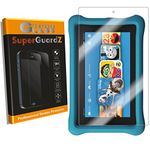 Fire 7 Kids Edition (7th Gen, 2017 Release) Screen Protector [Tempered Glass] - SuperGuardZ, 9H, 0.3mm, 2.5D Round Edge, Anti-Scratch, Anti-Bubble [Lifetime Replacement]