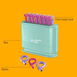 Conair Hot Sticks Hair Roller Set – Flexible Heat Styling Curlers