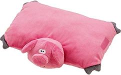 Go-Travel Kids Pig Folding Pillow, 