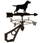 Dragon Laser Ltd., Labrador Decorative Weathervane, Dog, Gift for Dog Lovers, WITH ANTI-RUST COATING**