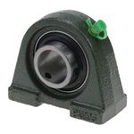 Sydien 1 Pack UCPA205 25mm ID Cast Iron Separable Pillow Block Mounted Bearing for Engineering Industry, Vehicle Manufacturing, Motor & Other Industries