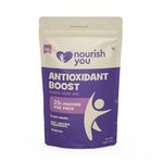 Nourish You Antioxidant Boost 100g | 7 in 1 Seeds Mix | Edible Seeds |Healthy Snacks | Roasted Seeds Mix of Sunflower, Chia, Flax, Seasame, Pumpkin, Cranberries & Gojiberries | 100% Natural