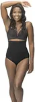 ROBERT MATTHEW Radiance Women's Shapewear High-Waist Brief (XS, Black)