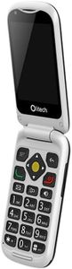 Olitech Smart EasyFlip 4G, OLT2021-S, Unlocked, 8GB Storage, Mobile Phone, Black/White, 1GB RAM, 2.2-inch Display