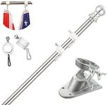 TALITARE Flag Pole with Bracket,5FT