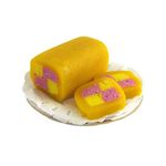 Melody Jane Dolls House Battenberg Cake Mini Afternoon Tea Accessory Food w Plate
