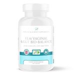 Fem Vaginal & Gut Bio-Balance - 2 Months Supply - Vegan Vaginal probiotics for Women 10 Billion CFU- Candida Yeast Balance, Urinary, Bacterial Vaginosis (BV), UTI, Good Bacteria & Gut Health Support