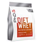 PhD Nutrition Diet Whey Protein Powder, Chocolate Peanut, 2 kg, 2000 gram