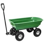 Komodo GARDEN DUMP TROLLEY Tipping Wheelbarrow Tip Truck