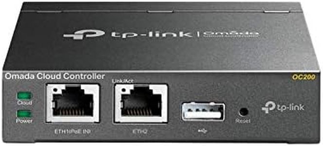 TP-Link OC200 Omada Wi-Fi Network Cloud Controller – Compatible with All TP-Link EAPs, Mobile APP Easy Remote/Local Management, No License fee, Powered by 802.3 af/at POE or Micro USB