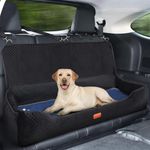 CEMOFE Dog Car Seat for Large and Extra Large Dogs Under 100 Pound, Dog Booster Seat for Large and Extra Large Dogs with Washable Pee Pads, Non-Slip Base and Detachable Cover Design