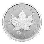 Royal Canadian Mint 2024 $5 Fine Silver Coin-1oz Treasured Silver Maple Leaf First Strikes: Year of The Dragon