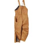 Dickies Mens Insulated Bib Overall MED BRN Reg Overalls - Brown -