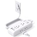 Power Strip With Flat Plug