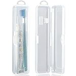 2 Pack Travel Size Toothbrush Case 