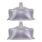 Aftermarket Replacement Set Park Signal Front Marker Lights Compatible with 1983-1988 Blazer Jimmy Suburban 915908