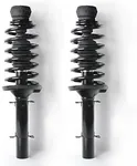 GarveeTech 171525 Front Left & Right Side Struts w/Coil Springs Shock Absorbers Compatible for Jetta 99-05/ Beetle 98-10/ Golf 99-06/ Jetta City 07-09/ Golf City 07-09
