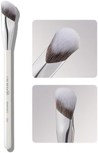 Albeaut Concealer Brush, Angled Under Eye Makeup Small Foundation Precision Face Blending Brush (193 concealer brush), 1pc