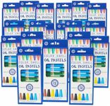 Color Swell Bulk Oil Pastels - 36 Packs with 12 Colors Each - Perfect for Kids, Classrooms, Parties, Students, Donations, Party Favors - Bulk Oil Pastels