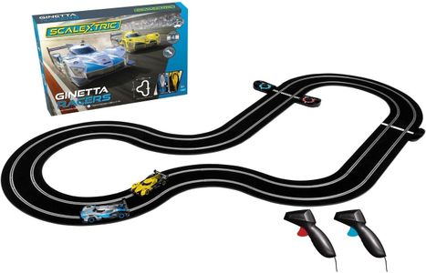 Scalextric Ginetta Slot Car Track Set – Racing Toy for Kids & Adults