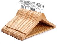 STAR WORK Wooden Hangers Set of 50 (50)