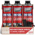 SYPRIN Diesel Cleaner 3x 500ml - cleaning and maintenance of diesel fuel systems and motors I diesel cleaner additives for injector dpf particulate filter motor…