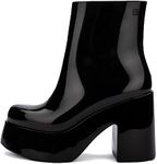 Melissa Nubia II Women's Platform Boot, Black, 8